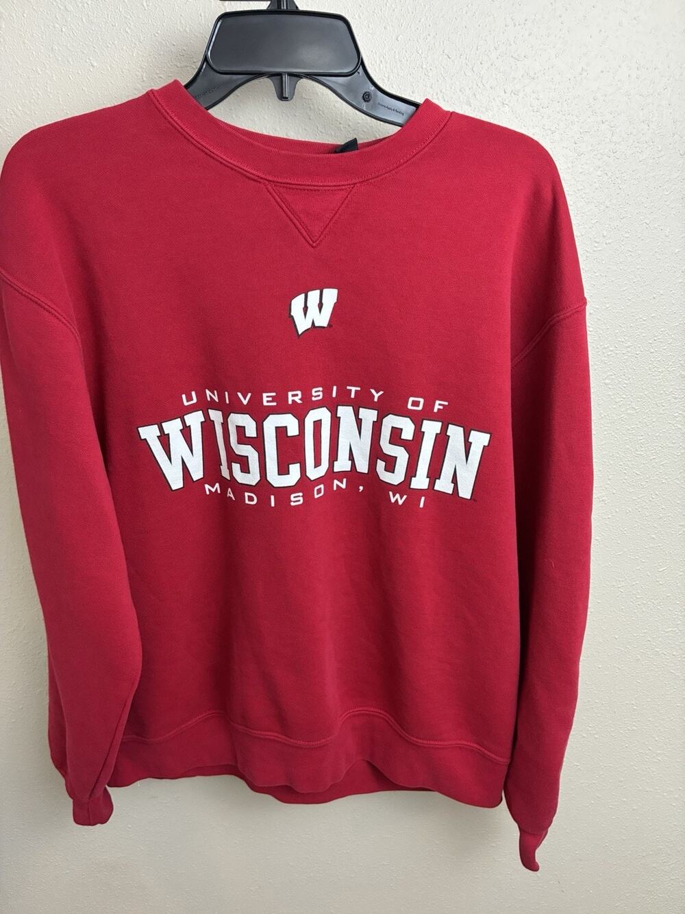 University Of Wisconsin Madison Crewneck Sweatshirt Size Large
